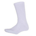 White Athletic Crew Socks (12-15)